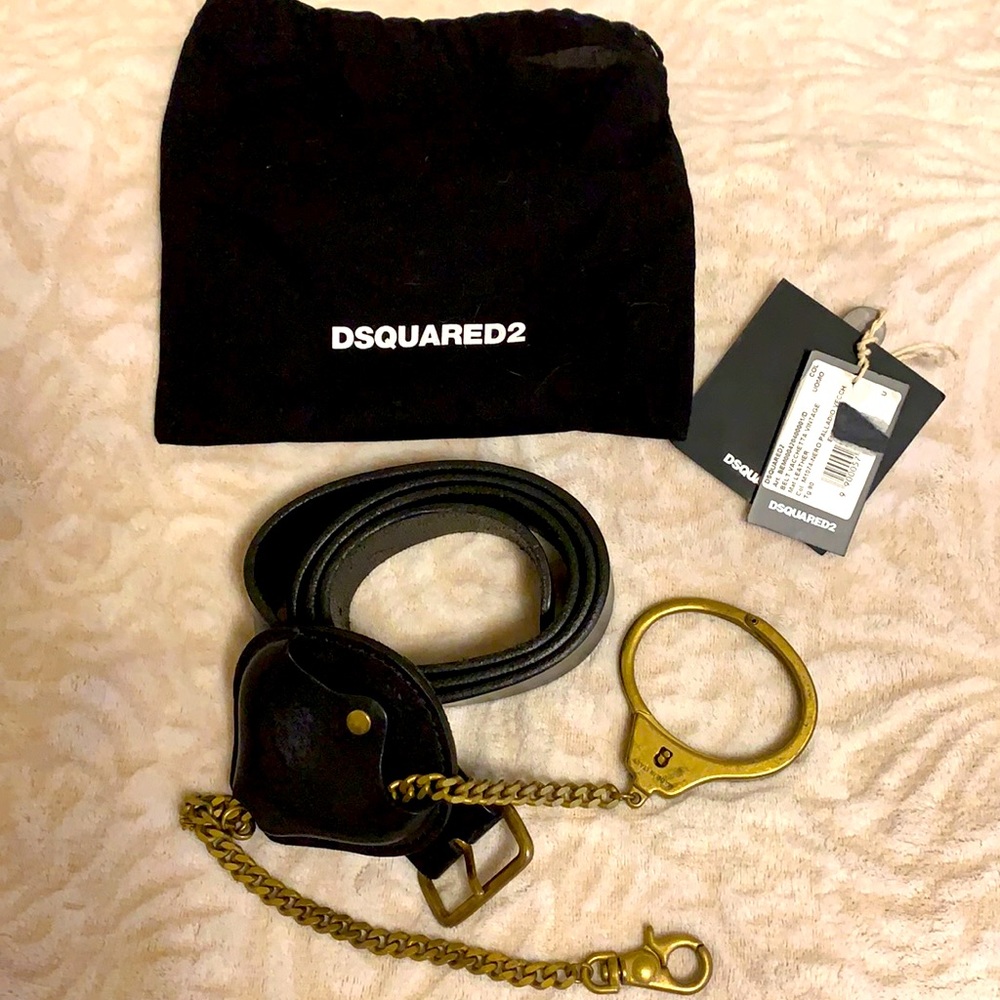 Dsquared2 men’s Leather belt